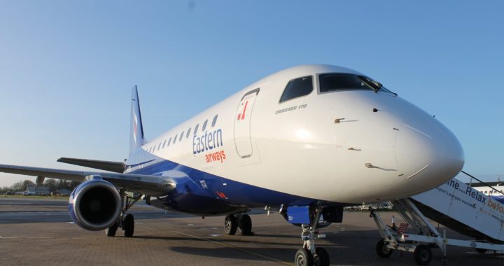 Eastern Airways' Embraer